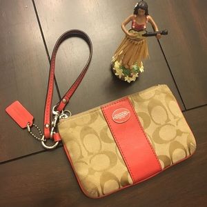Coach wristlet